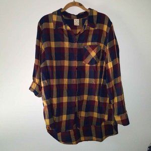 Flannel Button Down Size 2x